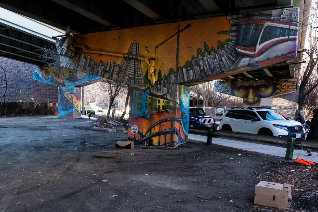 Underpass Art To Cityscapes